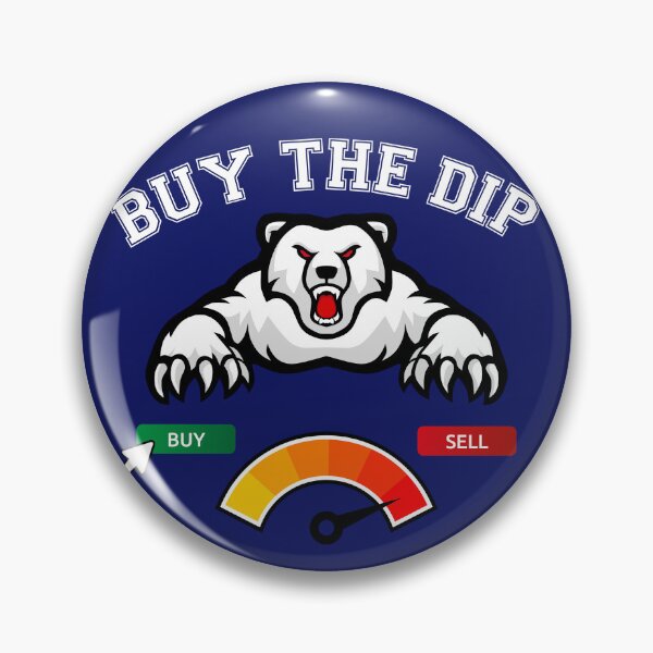 Item preview, Buy the Dip, Bear bear market, Trading Crypto stock market designed and sold by Ksmith-Style.