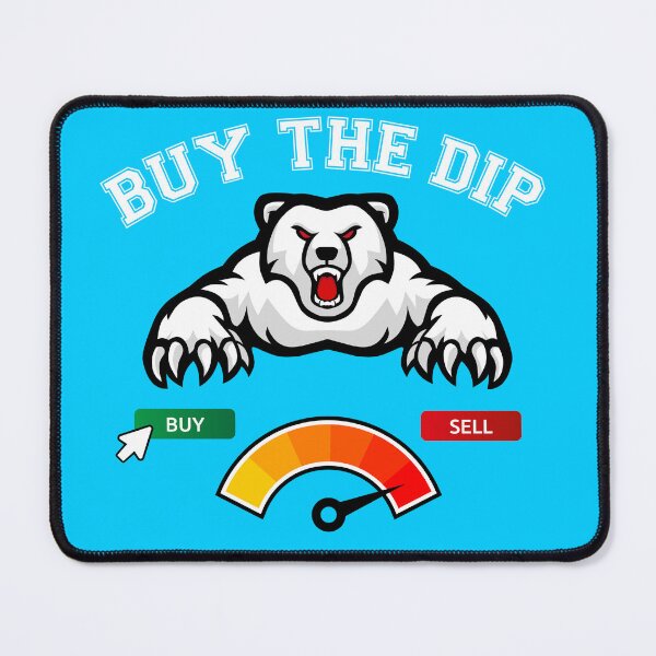 Item preview, Buy the Dip, Bear bear market, Trading Crypto stock market designed and sold by Ksmith-Style.