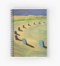 Merry Maidens Stone Circle, Cornwall. Spiral Notebook