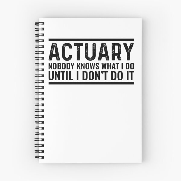 Item preview, Actuary Nobody Know What I Do Until I Don't Do It designed and sold by kamrankhan.