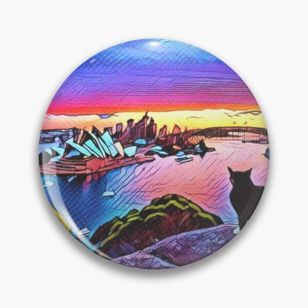 Item preview, CAT WATCHING SUNSET designed and sold by starfishstuff.
