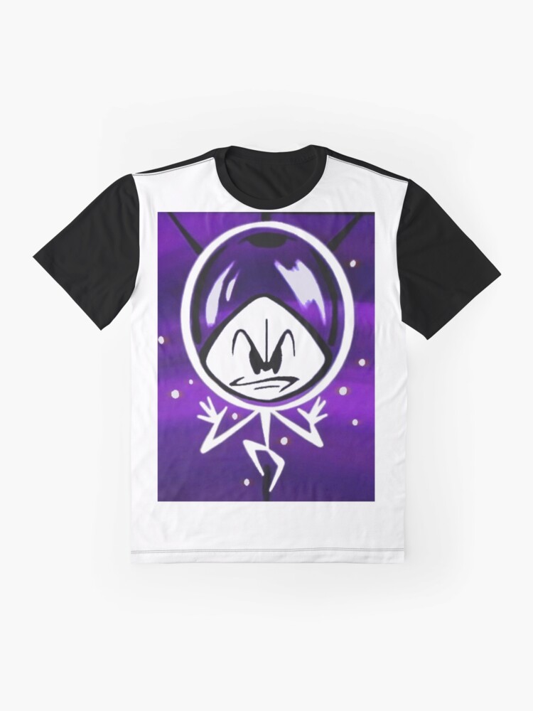 Alternate view of Colonel Bleep In Retro Outer Space. Graphic T-Shirt