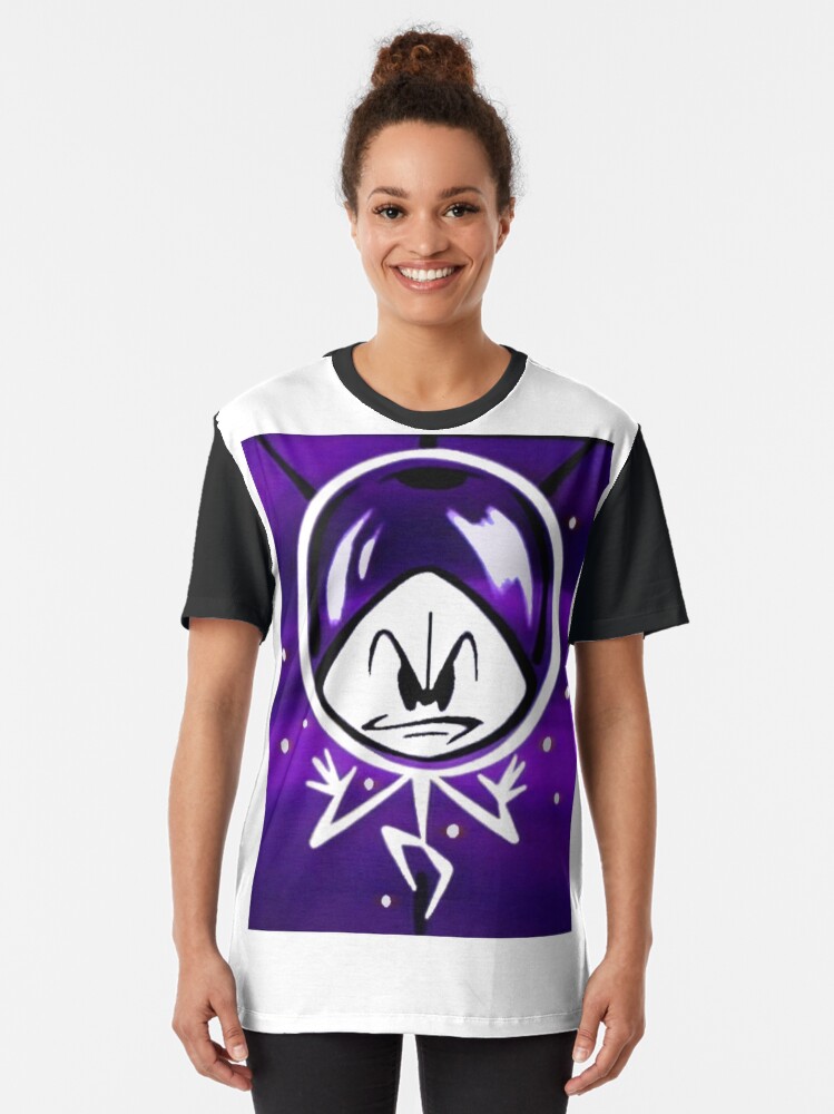 Alternate view of Colonel Bleep In Retro Outer Space. Graphic T-Shirt