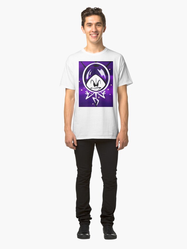 Alternate view of Colonel Bleep In Retro Outer Space. Classic T-Shirt
