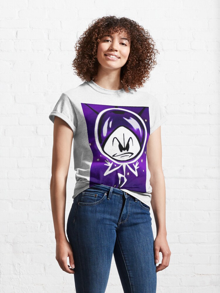 Alternate view of Colonel Bleep In Retro Outer Space. Classic T-Shirt