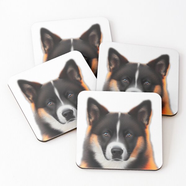 Item preview, Akita dog, charcoal drawing Ai Generated Art  designed and sold by ACC .