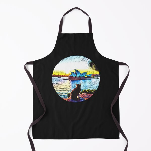 Item preview, CAT WATCHING SUNSET designed and sold by starfishstuff.