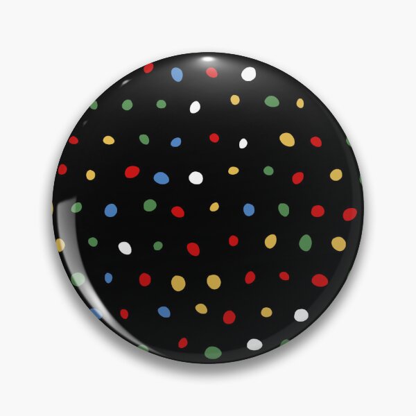 Item preview, Dots on black background designed and sold by pineapplearti.