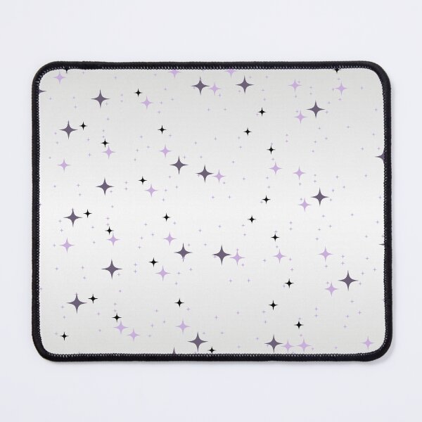 Item preview, confetti on white, seamless pattern silver stars background designed and sold by SabinArt.