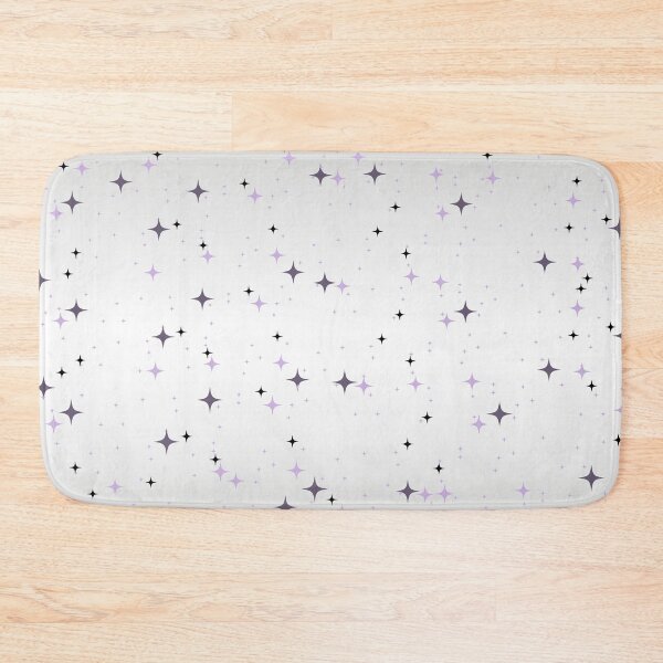 Item preview, confetti on white, seamless pattern silver stars background designed and sold by SabinArt.