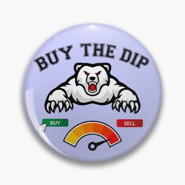 Item preview, Bitcoin, Buy the Dip, Ours bear market, Trading Crypto stock market designed and sold by Ksmith-Style.