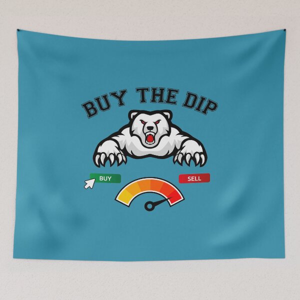 Item preview, Bitcoin, Buy the Dip, Ours bear market, Trading Crypto stock market designed and sold by Ksmith-Style.