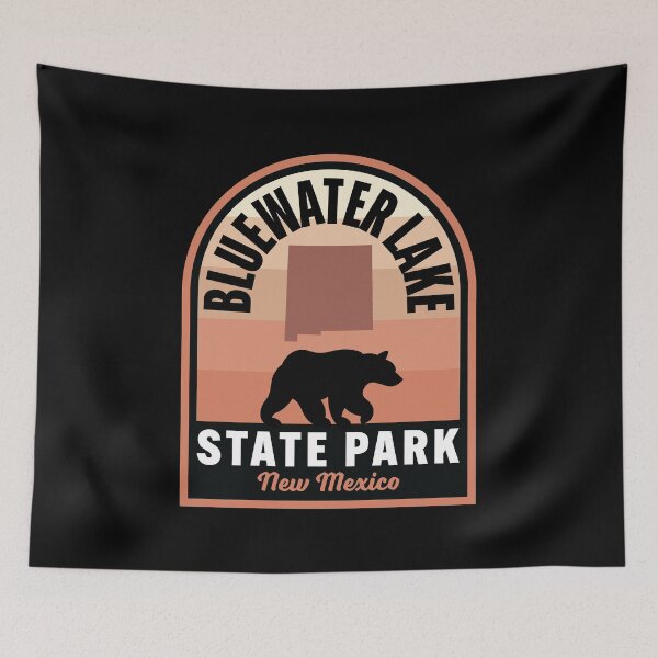 Item preview, Bluewater Lake State Park NM Bear designed and sold by HalpinDesign.