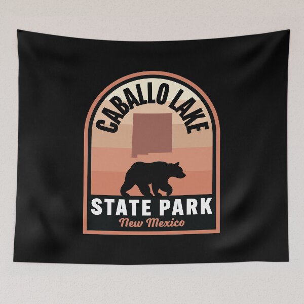 Item preview, Caballo Lake State Park NM Bear designed and sold by HalpinDesign.