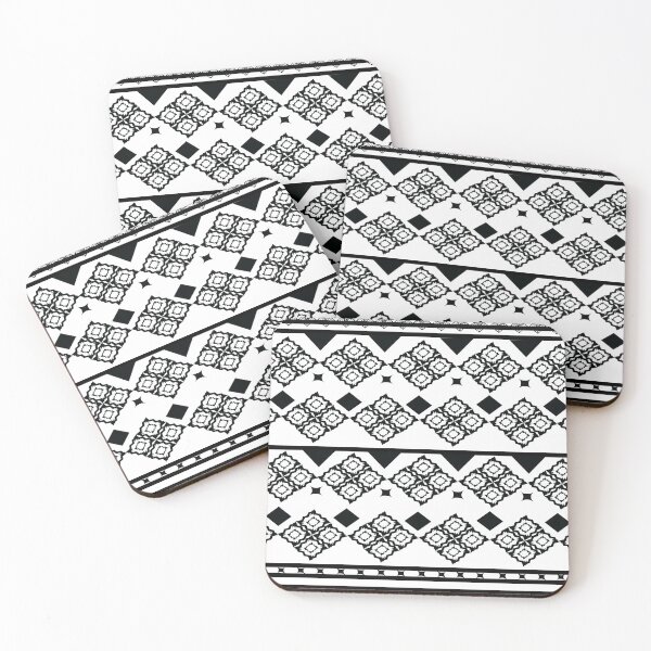 Item preview, black and white square designed and sold by 236Reel.