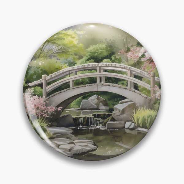 Item preview, Jardín Japonés Tradicional designed and sold by Waveval.