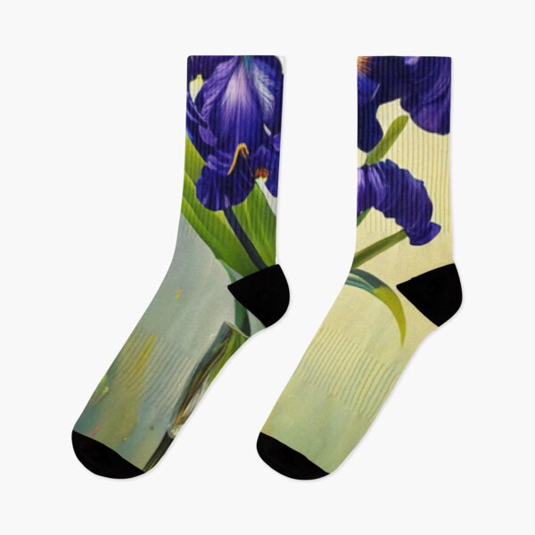 Item preview,   Irises Painting - Visual Art Form  designed and sold by HOMEDESIGNPRINT.
