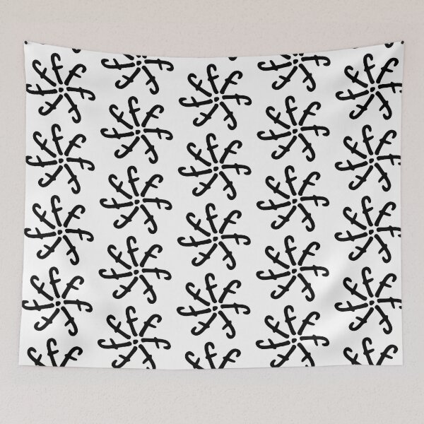 Item preview, La letra f en una flor designed and sold by Hugo Cuevas-Mohr.
