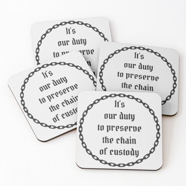 Item preview, It's our duty to preserve the chain of custody designed and sold by Arxiu Today.