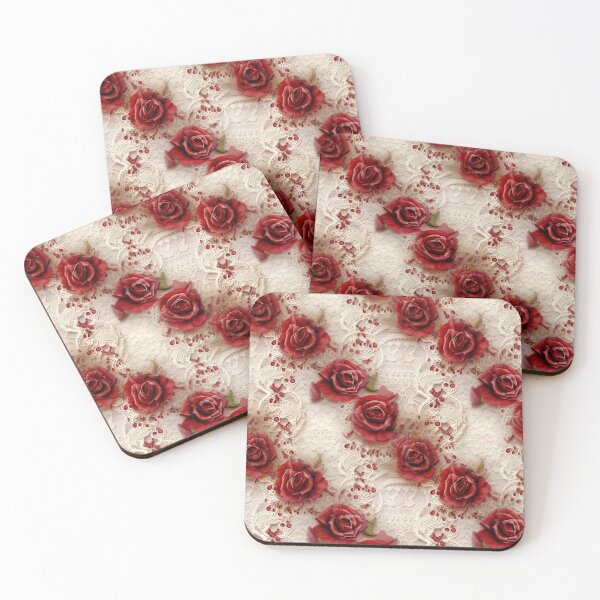 Item preview, Red Roses With Lace 2 designed and sold by preston181.