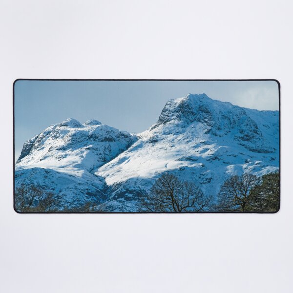 Item preview, Langdale Pikes under Snow in Lake District National Park designed and sold by Cameranick.