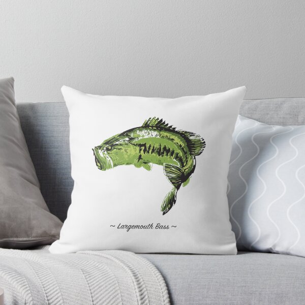 Item preview, Largemouth Bass in the Strike Zone Art designed and sold by BlueSkyTheory.