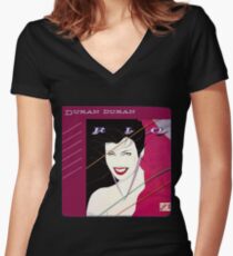Simple Culture Fears Fitted V-Neck T-Shirt