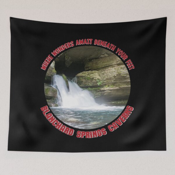 Item preview, Blanchard Springs Caverns - Where Wonders Await Beneath Your Feet designed and sold by ElLocoMus.