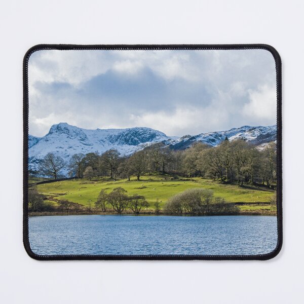 Item preview, Langdale Pikes behind Loughrigg Tarn Lake District National Park Cumbria designed and sold by Cameranick.