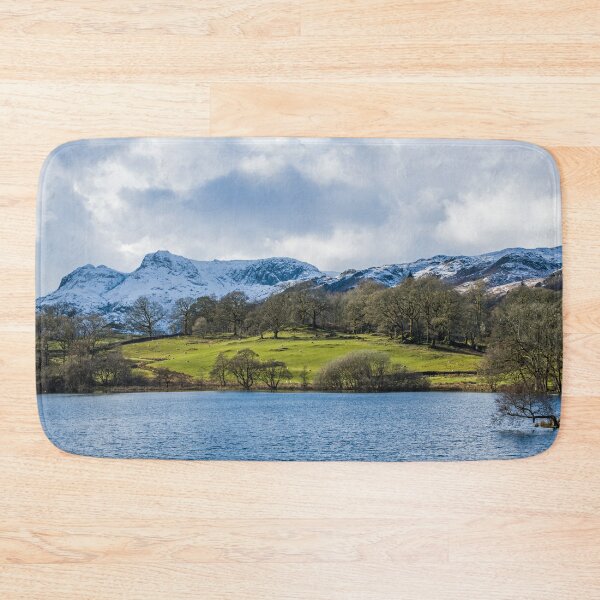 Item preview, Langdale Pikes behind Loughrigg Tarn Lake District National Park Cumbria designed and sold by Cameranick.