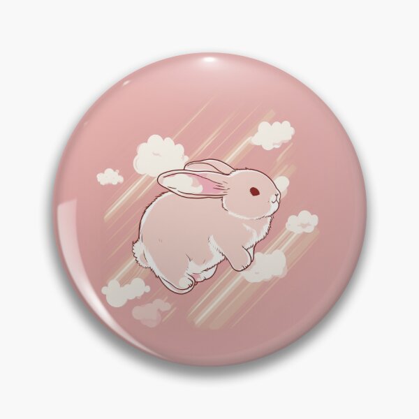 Item preview, Hoppin' Pinky Cute Bunny  designed and sold by KryptonianBoy.