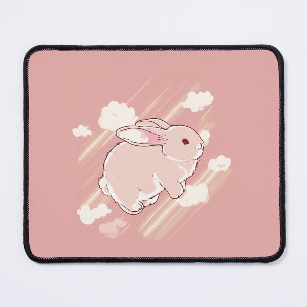 Item preview, Hoppin' Pinky Cute Bunny  designed and sold by KryptonianBoy.