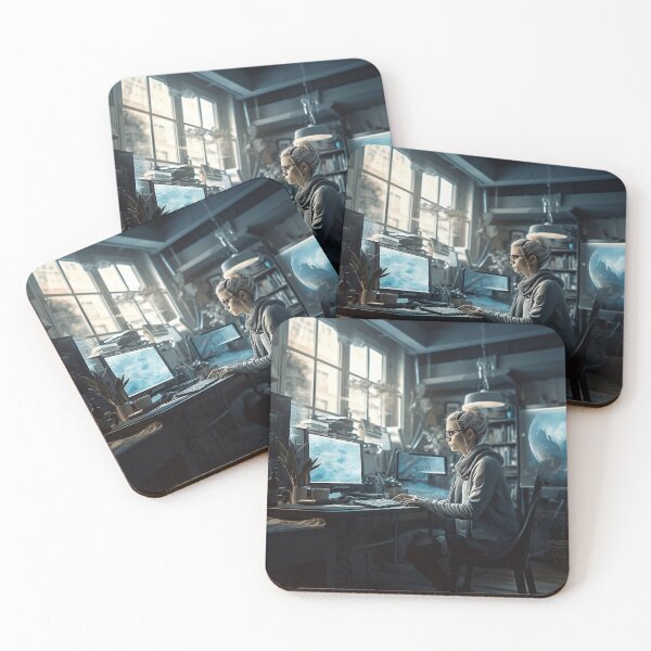 Item preview, Life behind the desk designed and sold by frequent-art.