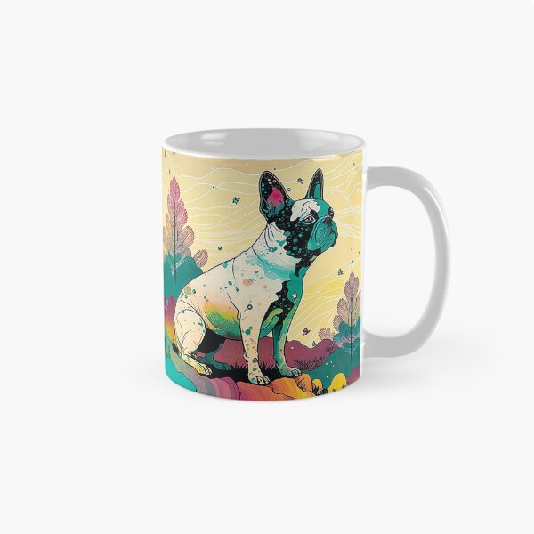 Item preview, Cute French Bulldog Illustration! designed and sold by MuaveMotifs.