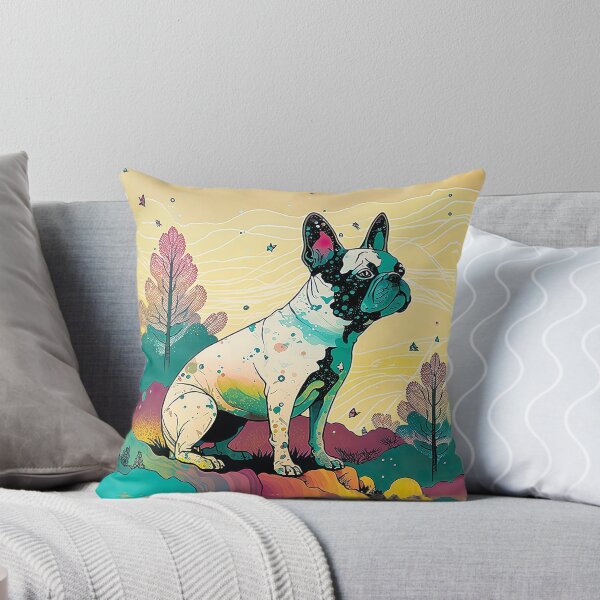 Item preview, Cute French Bulldog Illustration! designed and sold by MuaveMotifs.