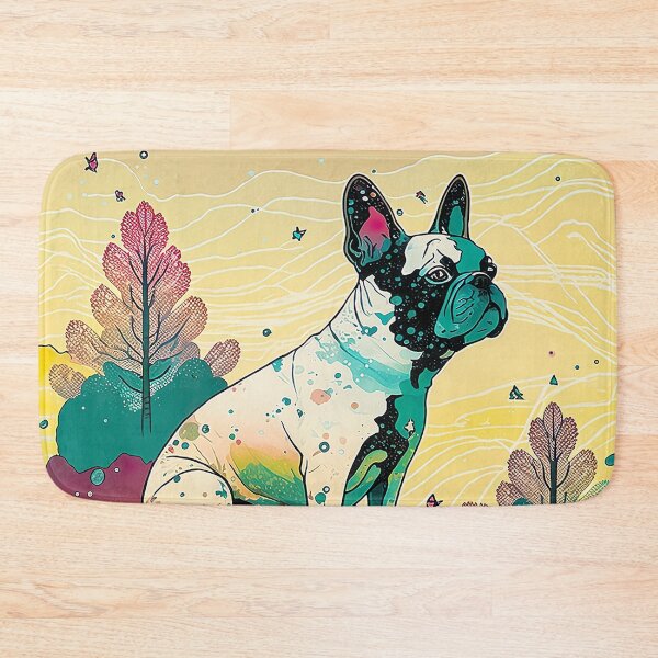Item preview, Cute French Bulldog Illustration! designed and sold by MuaveMotifs.