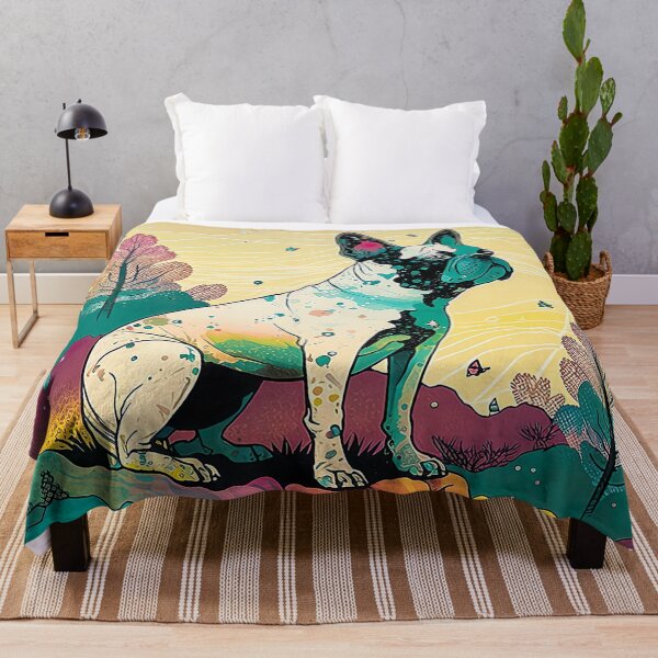 Item preview, Cute French Bulldog Illustration! designed and sold by MuaveMotifs.