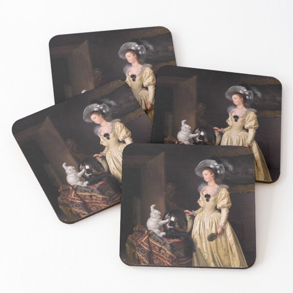 Item preview, The Angora Cat (1780) - Jean Honoré Fragonard, Marguerite Gérard designed and sold by SALON DES ARTS.