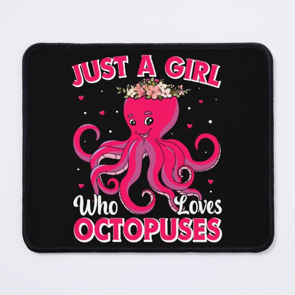 Item preview, Just A Girl Who Loves Octopuses - Funny Gifts for Octopuses Lovers by FanityPrints designed and sold by FanityPrints.