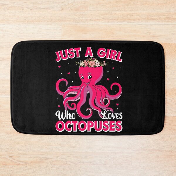 Item preview, Just A Girl Who Loves Octopuses  - Funny Gifts for Octopuses Lovers by FanityPrints designed and sold by FanityPrints.
