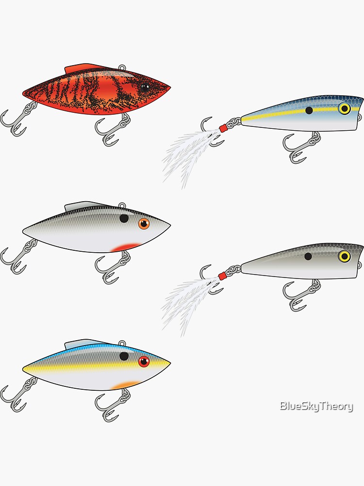 Trout Sticker Pack – Hooked Design