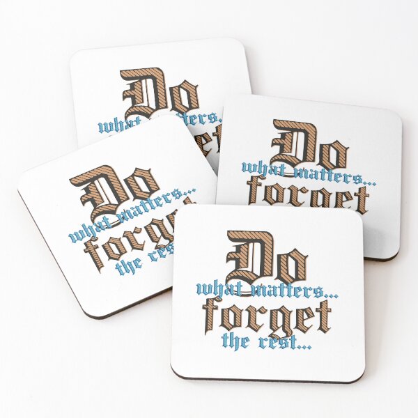 Item preview, Do What matters most.. the rest are useless - Motivational design designed and sold by Agni Designs.