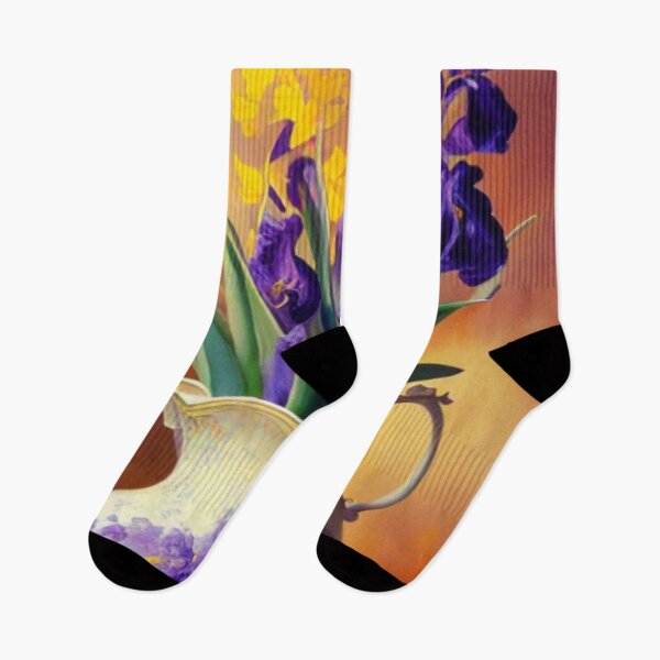 Item preview,  Irises Painting - Visual Art Form  designed and sold by HOMEDESIGNPRINT.