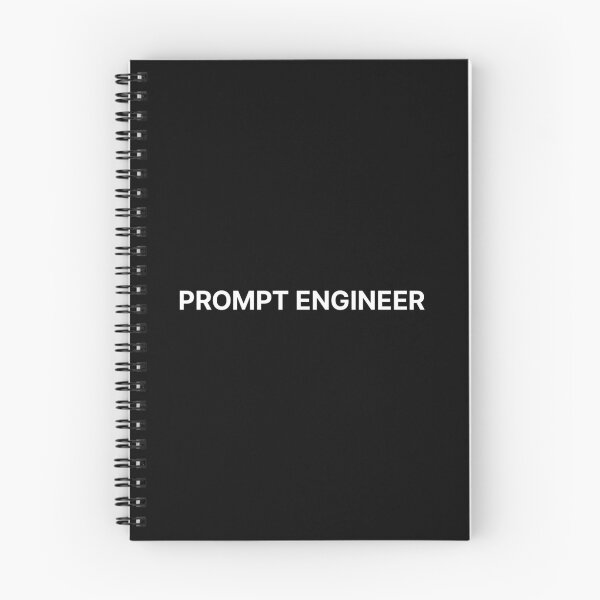 Item preview, PROMPT ENGINEER - AI Job Role (White Text) designed and sold by STUDIO-72.