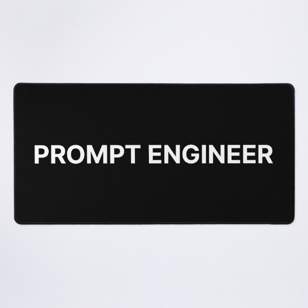 Item preview, PROMPT ENGINEER - AI Job Role (White Text) designed and sold by STUDIO-72.