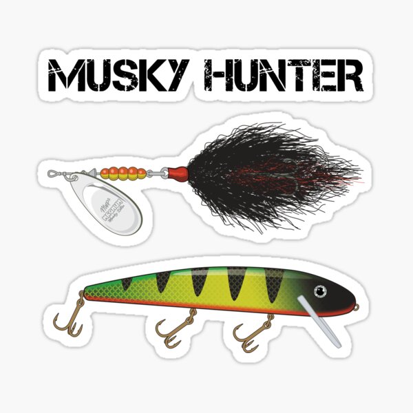 Musky Stickers for Sale, Free US Shipping