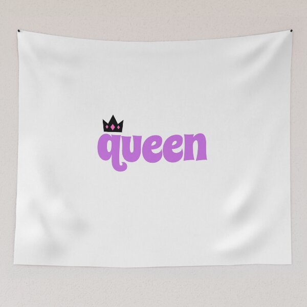 Item preview, Beautiful Queen Text Designed designed and sold by Swift-Mart.