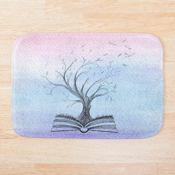 Item preview, Mystical Tree Growing from an Opened Book designed and sold by Wolshebnaja.
