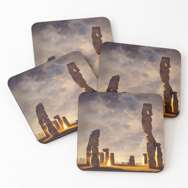 Item preview, Ancient Foundations, Futuristic Heights designed and sold by WastelandCosmos.