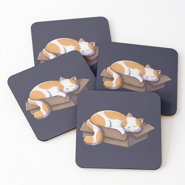 Item preview, Cat Sleeping In Box designed and sold by Meowrye.